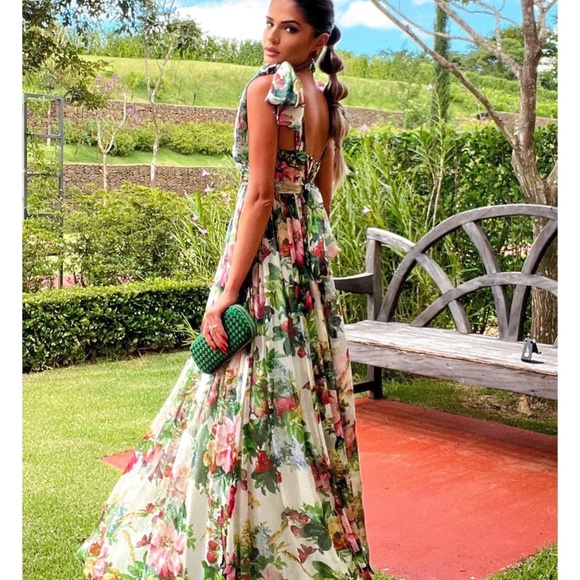 Zoya Chiffon Dress - Picture 3 of 5